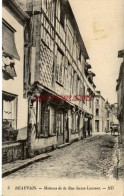 CPA BEAUVAIS - MAISONS DE LA RUE SAINT LAURENT - ND - Beauvais