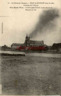 CPA PONT A MOUSSON - GUERRE 1914-1918 - INCENDIE DE L'HOPITAL - Pont A Mousson