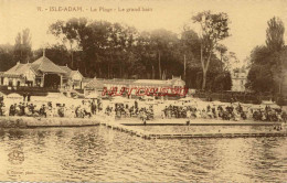 CPA L'ISLE ADAM - LA PLAGE - LE GRAND BAIN - L'Isle Adam