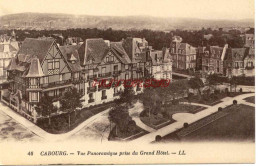CPA CABOURG - VUE PANORAMIQUE PRISE DU GRAND HOTEL - LL - Cabourg