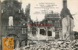 CPA ARRAS - GUERRE 1914-1918 - L'HOTEL DE VILLE - RUE DE LA BRADERIE - Arras