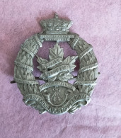 INSIGNE DE CASQUETTE BRITISH COLUMBIA REGIMENT ( Canada ) - 1939-45