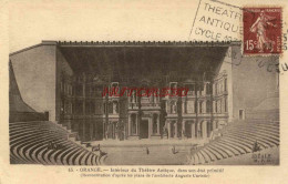 CPA ORANGE - INTERIEUR DU THEATRE ANTIQUE - Orange