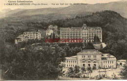 CPA CHATELGUYON - VUE AU SUD SUR LES MONTS DOME - Châtel-Guyon