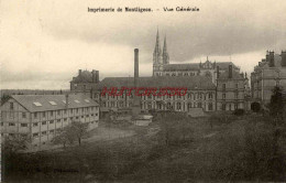 CPA IMPRIMERIE DE MONTLIGEON - (ORNE) - VUE GENERALE - Autres & Non Classés