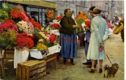 CPA NICE - LE MARCHE AUX FLEURS - LL - Marchés, Fêtes