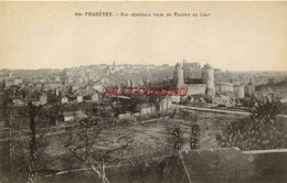 CPA FOUGERES - VUE GENERALE - Fougeres