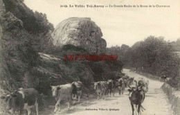 CPA VALLEE DE TRE AURAY - 29 - LA GRANDE ROCHE DE LA ROUTE DE LA CHARTREUSE - Other & Unclassified