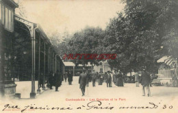 CPA CONTREXEVILLE - LES GALERIES ET LE PARC - Contrexeville