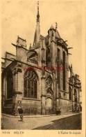 CPA MELUN - L'EGLISE SAINT ASPAIS - Melun