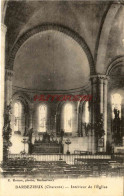 CPA BARBEZIEUX - (CHARENTE) - INTERIEUR DE L'EGLISE - Autres & Non Classés