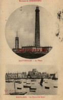 CPA CHERBOURG - ENVIRONS - LA PHARE - LE PORT - Cherbourg