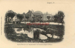 CPA LANGRES - SQUARE HENRYOT - Langres