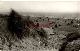 CPSM QUEND PLAGE LES PINS - SOMME - LES DUNES ET LA PLAGE - Quend