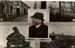 CPSM  - HOMMAGE  CLEMENCEAU - Personaggi