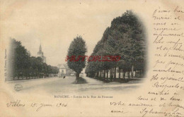 CPA BAPAUME - ENTREE DE LA RUE DE PERONNE - Bapaume