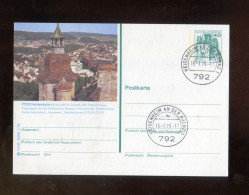 "BUNDESREPUBLIK DEUTSCHLAND" 1978, Bildpostkarte Mit Bild "HEIDENHEIM" Und Bildgleichem Stempel (A2131) - Illustrated Postcards - Used