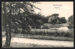 AK Wolfenbüttel, Wallpartie  - Wolfenbuettel