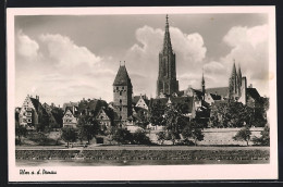 AK Ulm A. D. Donau, Blick Auf Das Münster  - Ulm