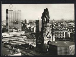 AK Berlin-Charlottenburg, Kaiser-Wilhelm-Gedächtniskirche Und Europa-Center  - Charlottenburg