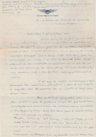 Lettre 2 Feuillets/4 Pages Du Sergent PMJ Grégoire De La Force Aérienne Belge, Basé à Greenville Air Force Base / USA - Documents Historiques