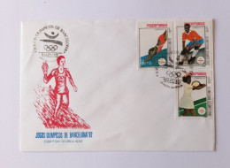 FDC Barcelone 1992 Avec Série YT 1201 /1203 - Zomer 1992: Barcelona