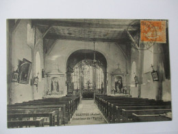 Cpa...Chappes...(Aube)...intérieur De L'église...1940... - Other & Unclassified