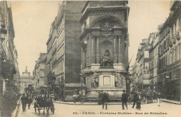 5 Cpa PARIS. Fontaine Molière Rue Richelieu, Mairie Du 3°, Gare Orléans Et Est Quai Orsay - Andere Monumenten, Gebouwen