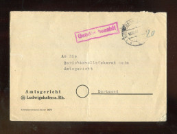 "ALL. BESETZUNG" 1948, Brief Mit R1 "Gebuehr Bezahlt" Ex Ludwigshafen (A2134) - Lettres & Documents