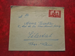Lettre / Carte   1955     SAAR  SAARBRUCKEN  FLAMME KLEINGGUTDIENSTE BILLIG - Altri & Non Classificati