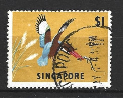 SINGAPOUR. N°62 De 1962 Oblitéré. Martin-chasseur. - Other & Unclassified