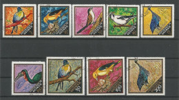 Guinée Rep. 1971 Birds Y.T. 440/445+A97/99 (0) - Guinée (1958-...)