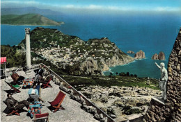 ITALIE - Monte Solaro - Capri Vu Du Restaurant La Canzone Del Cielo - Carte Postale Ancienne - Napoli (Naples)