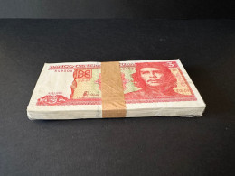 CUBA TACO FAJO 3 PESOS 2005 SC/UNC (100 BILLETES CONSECUTIVOS) SERIE 548500 - Cuba