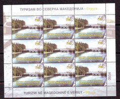 NORTH MACEDONIA 2020 Tourism Mi.No. 923-24 2 Mini Sheets  ( 9) MNH - Macedonia Del Nord