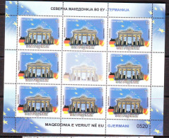 North Macedonia 2020 Macedonia In EU Berlin Mi.No. 919  Mini Sheet  MNH - Nordmazedonien