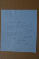 "1932 Lettre Signée Emile Robert Blanchet Musicien Alpiniste Suisse Renommé à H. Montagnier Alpiniste Explorateur - Sportspeople