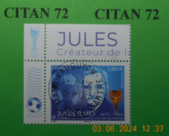 FRANCE 2023      JULES  RIMET  ( 1873- 1956 )   BEAU  CACHET  ROND - Gebraucht