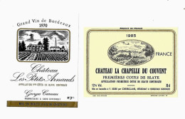 Lot De 10 étiquettes De   Vin   Neuves  COTES  DE BLAYE - Other & Unclassified