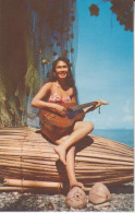 Cpsm Chanteuse Tahitienne - Französisch-Polynesien