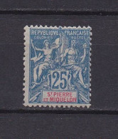 SAINT PIERRE ET MIQUELON 1900 TIMBRE N°75 NEUF AVEC CHARNIERE - Unused Stamps