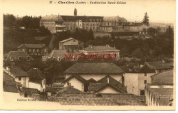 CPA CHARLIEU - (LOIRE) - INSTITUTION SAINT GILDAS - Charlieu