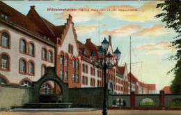 CPA WILHELMSHAVEN - MARINE KASERNEN IN DER ROONSTRASSE - Wilhelmshaven