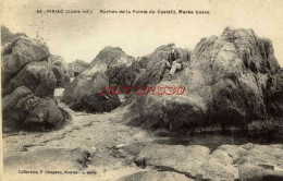 CPA PIRIAC - (LOIRE INF.) - ROCHES DE LA POINTE DU CASTELLI - MAREE BASSE - Altri & Non Classificati