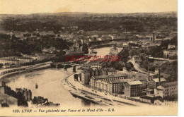 CPA LYON - VUE GENERALE SUR VAISE ET LE MONT D'OR - E.R. - Autres & Non Classés