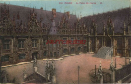 CPA ROUEN - LE PALAIS DE JUSTICE - LL - Rouen