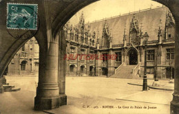 CPA ROUEN - LA COUR DU PALAIS DE JUSTICE - Rouen