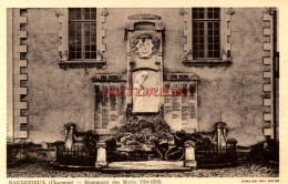 CPA BARBEZIEUX - (CHARENTE) - MONUMENTS DES MORTS 1914-1918 - Other & Unclassified