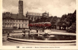 CPA LIMOGES - MUSEE D'ECHANTILLONS (ANCIEN EVECHE) - Limoges