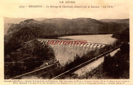 CPA RENAISON - (LOIRE) - LE BARRAGE DE CHARTRAIN ALIMENTE PAR LA TACHE - Altri & Non Classificati